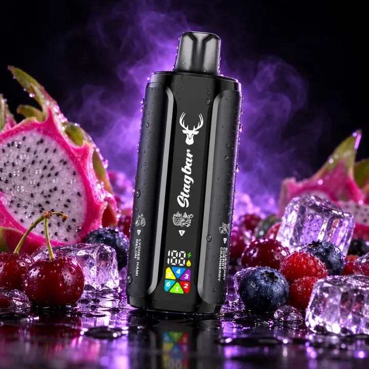 Stagbar 6in1 Black Edition – jednorazowy e-papieros 180 000 zaciągnięć